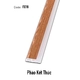 Nẹp Nhựa Kết Thúc FX19