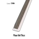 Nẹp Nhựa Kết Thúc E1004
