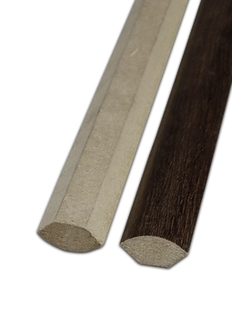 Chỉ góc MDF laminate sồi đen