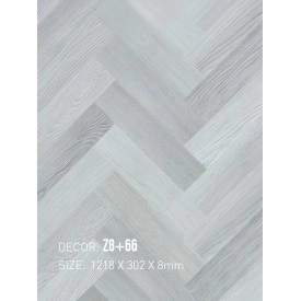 Sàn gỗ Xương Cá 3K ART Z8+66