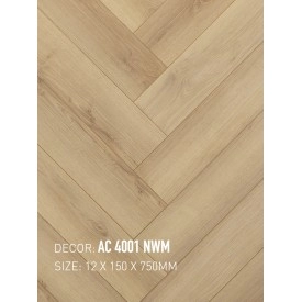 Sàn Gỗ Xương Cá Gạch Gỗ AC 4001 NWM