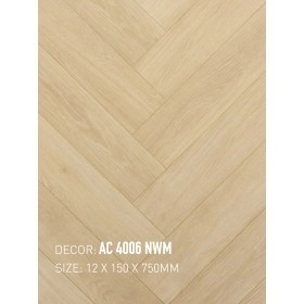 Sàn Gỗ Xương Cá Gạch Gỗ AC 4006 NWM