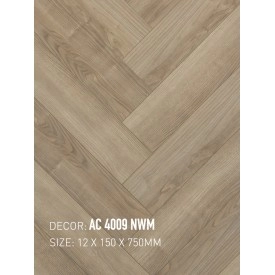 Sàn Gỗ Xương Cá Gạch Gỗ AC 4009 NWM