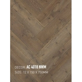 Sàn Gỗ Xương Cá Gạch Gỗ AC 4018 NWM