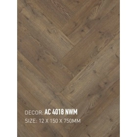 Sàn Gỗ Xương Cá Gạch Gỗ AC 4018 NWM