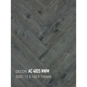 Sàn Gỗ Xương Cá Gạch Gỗ AC 4025 NWM