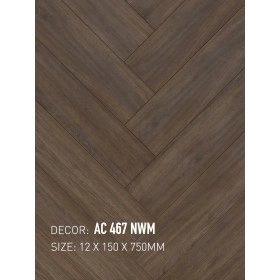 Sàn Gỗ Xương Cá Gạch Gỗ AC 467 NWM