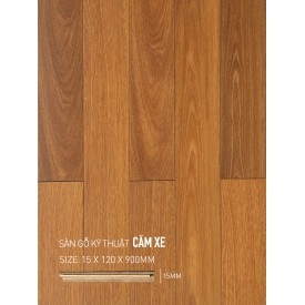 Sàn gỗ Căm Xe Engineered 120x900mm