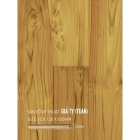 Sàn gỗ Giá Tỵ Engineered 120x450mm