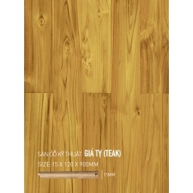 Sàn gỗ Giá Tỵ Engineered 120x900mm