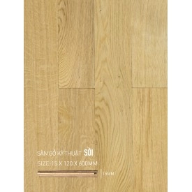 Sàn gỗ Sồi Engineered 120x600mm