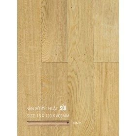 Sàn gỗ Sồi Engineered 120x600mm