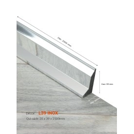 Len Tường Nhựa L39 INOX