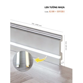Len Tường Led K100+SIVER