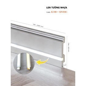 Len Tường Led K100+SIVER
