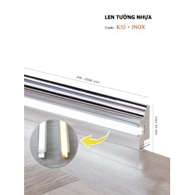 Len Tường Led K52+INOX