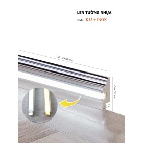 Len Tường Led K52+INOX