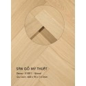Sàn gỗ Mỹ Thuật Xương Cá Wood - V1001