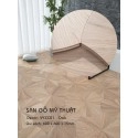 Sàn gỗ Mỹ Thuật Sồi - VYXX01 Kiểu Lá Sen