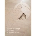 Sàn gỗ Mỹ Thuật Sồi - VYXX061 Kiểu Chiếc Lá