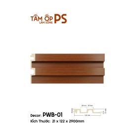 Tấm Ốp Lam Sóng PS PWB-01