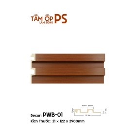 Tấm Ốp Lam Sóng PS PWB-01