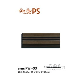 Tấm Ốp Lam Sóng PS PWI-03