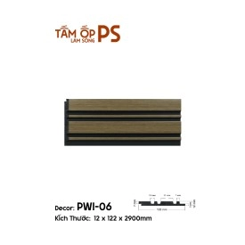 Tấm Ốp Lam Sóng PS PWI-06