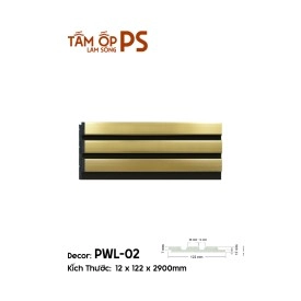 Tấm Ốp Lam Sóng PS PWL-02