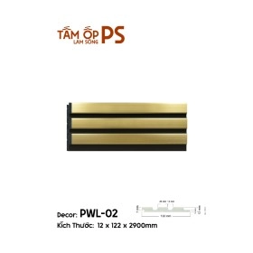 Tấm Ốp Lam Sóng PS PWL-02