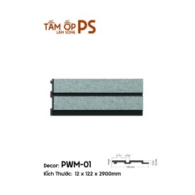 Tấm Ốp Lam Sóng PS PWM-01
