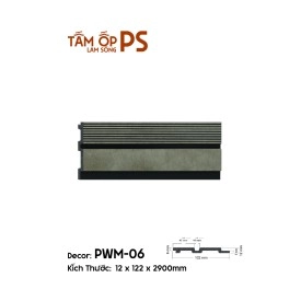 Tấm Ốp Lam Sóng PS PWM-06