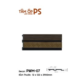 Tấm Ốp Lam Sóng PS PWM-07