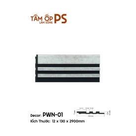 Tấm Ốp Lam Sóng PS PWN-01