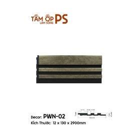 Tấm Ốp Lam Sóng PS PWN-02