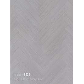Sàn Gỗ Xương Cá 3K VINA 8039
