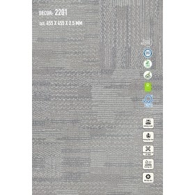 Sàn Nhựa Galaxy Vân Thảm 2201