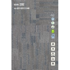 Sàn Nhựa Galaxy Vân Thảm 2202