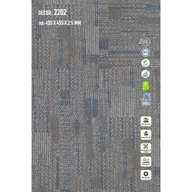 Sàn Nhựa Galaxy Vân Thảm 2202