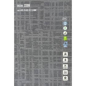 Sàn Nhựa Galaxy Vân Thảm 2209