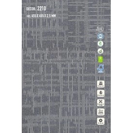 Sàn Nhựa Galaxy Vân Thảm 2210