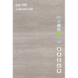 Sàn nhựa Galaxy Giả Đá 3101