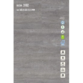 Sàn nhựa Galaxy Giả Đá 3102