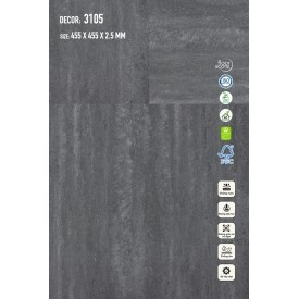 Sàn nhựa Galaxy Giả Đá 3105