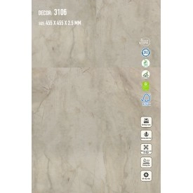 Sàn nhựa Galaxy Giả Đá 3106