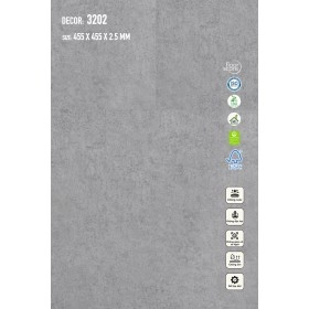 Sàn nhựa Galaxy Giả Đá 3202