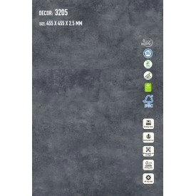 Sàn nhựa Galaxy Giả Đá 3205