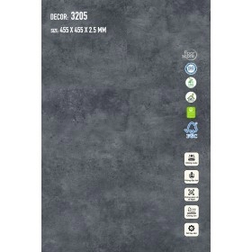Sàn nhựa Galaxy Giả Đá 3205