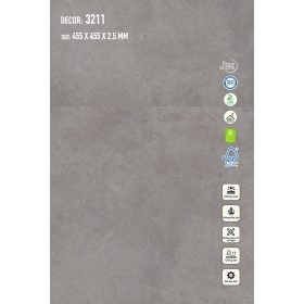 Sàn nhựa Galaxy Giả Đá 3211