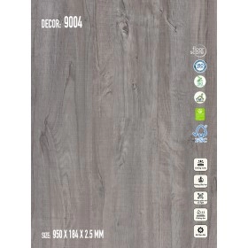 Sàn nhựa Galaxy Vân Gỗ 9004